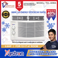 Astron Inverter Class 0.6 HP Aircon TCL-60MA Original Authentic
