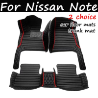Car Floor Mats For Nissan Note e-Power E13 2WD 4WD 2021~2023 Waterproof Floor Mats Accesorios Para Auto Car Accessories Interior