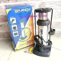 BRANCH Pompa Injak Angin Ban Sepeda Motor Mobil Bola Stainless