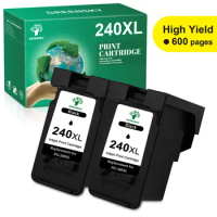 2X Black Printer PIXMA PG-240XL Ink Cartridge For Canon MX452 MX459 MX470 MX472