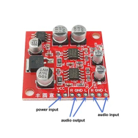 LUSYA New Dual TDA1308 Preamplifier Board Dual OP Amp Power Amplifier Preamp Board