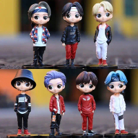 BTS Idol Action Figure KPOP Jung Kook Jimin Suga Set 7 Big Size