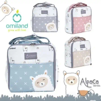 Omiland Tas Bayi Kecil / Medium / Besar Alpaca, Fox, Sailor, Sloth Series / Diaper Bag Omiland