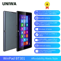 Winpad BT301 Windows 10 home 10.1inch display Tablet PC 4GB 64GB Dual Cameras 1280*800px 3500mAh Tablet PC For Work Study