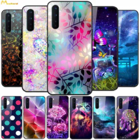 For Oneplus Nord Case Tempered Glass Luxury Cool Phone Cover for OnePlus Nord CE 5G Hard Back Cases One Plus Nord CE Cute Fundas