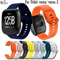 BEHUA Silicone Sports Wristband For Fitbit Versa 2 Replacement Bracelet Watchstrap Watchband For Fitbit versa / Lite Accessories