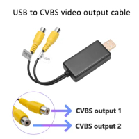 For interfaccia USB per auto cavo di uscita video esterno per auto DVD RCA HDMI