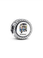 ชาร์ม Pandora Thailand tuk tuk sterling silver charm with clear cubic zeconia
