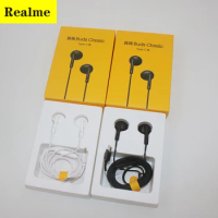 Original Realme Buds Classic Earphone USB Type C In Ear Wired Earburd With Mic Bass Sport Headset For Realme GT 3 2 11Pro Neo 3