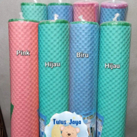 Karpet Lantai spons Tikar Spon Motif Bentol Tikar Bintik UK 120 - Lebar 110