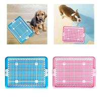 A NEW Portable Pet Training Tray for Small Dogs - Easy Cleanup And Secure Design