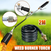 Electric Weed Burner Kits Shrub Grass Killer Propane Gas Torch Garden Killer Patio Weeder Tools