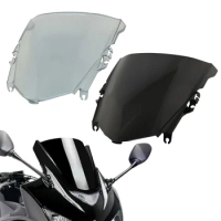 Motorcycle Parts Double Bubble Front Windscreen Windshield Fly Screen Shield For HONDA CBR500R CBR 500 R RA PC44 2013 2014 2015