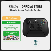 8BitDo Ultimate 3-mode Gaming Controller for Xbox, Hall Effect Joysticks, Compatible Windows, and Android
