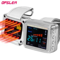 650nm Laser Therapy Watch LLLT Physiotherapy for Diabetes Hypertension Cholesterol Rhinitis Sinusitis Treatment Health Care