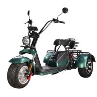 China Wholesale Mobility Electric Tricycle Scooter 2000w 60v20ah Lithium Battery 3 Wheels Electric Chopper Scooter EEC COC
