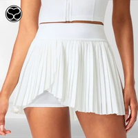 Match Swing Pleated Skirt Rok Padel Tennis Golf Pickleball S WHITE