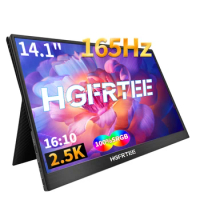 14.1inch 2.5K 165Hz 2560*1600 Portable Monitor Laptop Extended Display Support Type C HDMI-Computer For Mac Xbox Switch