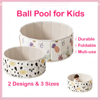 【Ready Stock】Ball Pool for Kids Foldable Indoor Outdoor Children Baby Ocean Ball Pit Pool Playpen Fe