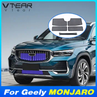Vtear Car Insect Screen Net Cover Exterior Screenning Grill Mesh Protection Part Accessories For Geely Monjaro Kx11 Manjaro 2023