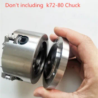 80mm Chuck Connecting Flange M14x1 Suitable for K72-80 Mini Lathe Chuck CNC Mini Lathe Chuck Bench Parts Machine DIY