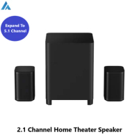 Fengmi Formovie 2.1Channel Home Theater Speaker Expand to 5.1 Channel Wireless Stereo Surround Sound Subwoofer for 4K Projector