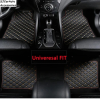 Universal Fit 4PCS XPE Car Floor Mat Liner Foot Pads For Volkswagen VW CC T-roc Jetta Golf Magotan Beetle POLO Bora Scirocco Pa