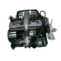 In stock 4 cylinder 4 stroke 68KW 3600RPM Isuzu 4JB1 with turbo diesel engine