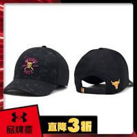 【UNDER ARMOUR】男 Project Rock 棒球帽_1369815-044