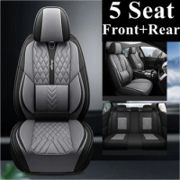 Front+Rear Car Seat Covers for Honda City 2018 City Civic Fit Great Wall Hover C20R C30 C50 C70 M2 M6 H1 H2 H3 H4 H5 H6 H7 H8 H9