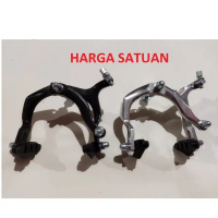 Rem U Brake Long arm Reach caliper Alloy UBrake sier c Fixie Federal Minitrek Sepeda seli Lipat bala