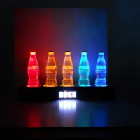 Custom Acrylic LED Lighting Wine Bottle Display Glorifier/Liquor Display Rack
