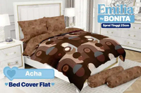 Bedcover Fitted Set Emilia By Bonita Ukuran King 180x200 Acha - BC Fi