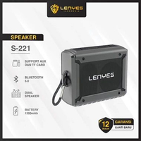 ORIGINAL LENYES S221 Mini Wireless Speaker Portable Bluetooth 5.0 Music Box TWS Support Aux Memory M