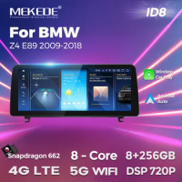 MEKEDE 12.3" Snapdragon 662 Car Radio Android 12 For BMW Z4 E89 2009-2018 Multimedia video Player Carplay Auto 4G DSP 1920*720