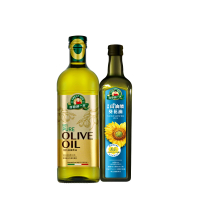 得意的一天 義大利橄欖油1L+高油酸葵花油750ml