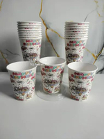 Gelas Kertas Ulang Tahun/Paper Cup Happy Birthday/Gelas Kertas