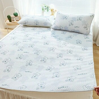 YanYangTian New Bed Mattress Foldable bed mat Sheet protector bedding set Summer Ice silk mat Air-conditioned mat bed cover