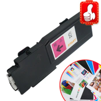 START compatible for Dell 5,000-Page Toner Cartridge for Dell C3760N/ C3760DN/ C3765DNF Color Laser Printer Magenta