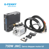 G-Penny &amp; JMC 17 Bits 60gst 750w 200-240V 3000r/min 2.39N.m JAND7502-20B 80JASM507230K With Magnetic AC Servo motor kits