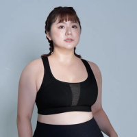 【EASY SHOP】RUN-大罩杯美背防震無鋼圈運動內衣(黑-奧黛莉集團)