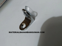 Ambalan Siku Kaca Penopang Penyangga Rak Kayu Tebal Merk Twin Depok