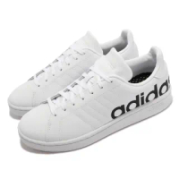 【adidas 愛迪達】休閒鞋 Grand Court LTS 男鞋 愛迪達 經典款 皮革 舒適 球鞋穿搭 白 黑(H04558)