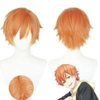 Projek Anime, SEKAI berwarna-warni, STAGE! Rambut Palsu Cosplay, Shinonome Akito, Panjang Pendek 30c
