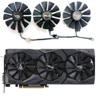 3 fans, new for ASUS GeForce GTX1070 1070ti 1080 1080ti ROG STRIX graphics card replacement wind PLD09210S12M/PLD09210S12HH