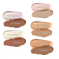 Contour Stick for Face Versatile 6g Contour Stick Long-lasting Waterproof Easy to Apply for A Three-dimensional Face for Cheeks
