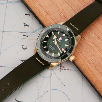 RADO 雷達 官方授權 庫克船長青銅自動機械腕錶 送禮推薦-42mm R03 R32504315