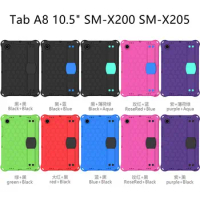Case For Samsung galaxy tab A8 2021 10.5" SM-X200 SM-X205 EVA kids Cover for Samsung Tab A8 coque +Strap