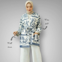 Outer unisex tenun etnik
