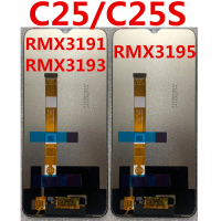 ชุดหน้าจอสำหรับ Realme C25 และ C25s เข้ากันได้กับ RMX3191, 3193, 3195 LCD